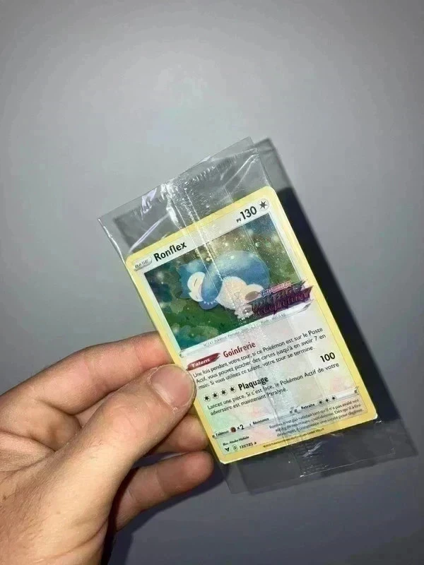 Carte Ronflex Stamp Voltage Eclatant - Pokémon